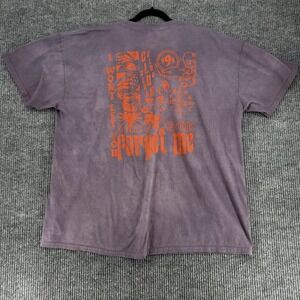 999 Club T Shirt XXL Juice WRLD Grunge Fade Vintage Wash Graphic Back Print